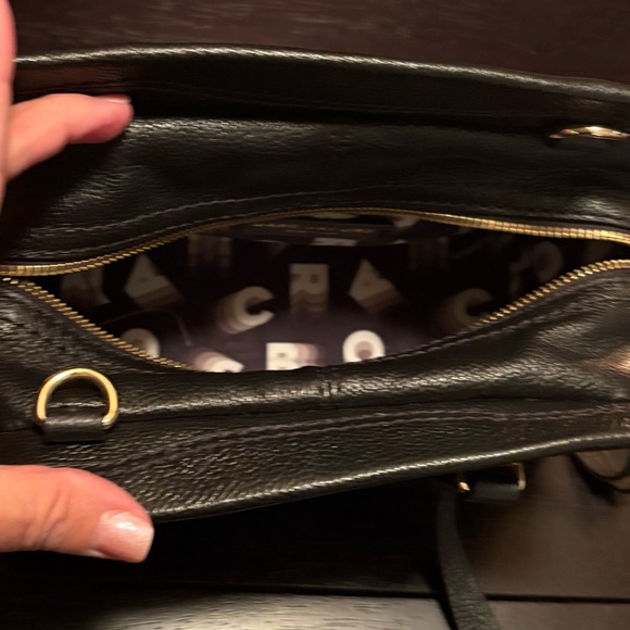 Marc Jacobs Black Satchel with Gold Hardware - Picture 3 of 5